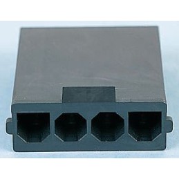 5 pcs - Molex, Sabre Male Connector Housing, 7.49mm Pitch, 5 Way, 1 Row