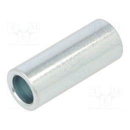 20 pcs : 3212/8,2X30 - Spacer sleeve, 30mm, cylindrical, steel, zinc, Out.diam: 12mm