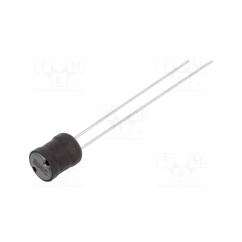 10 pcs : 22R335C - Inductor: wire, THT, 3.3mH, 100mA, 11Ω, ±10%, Ø6.5x8.5mm, vertical
