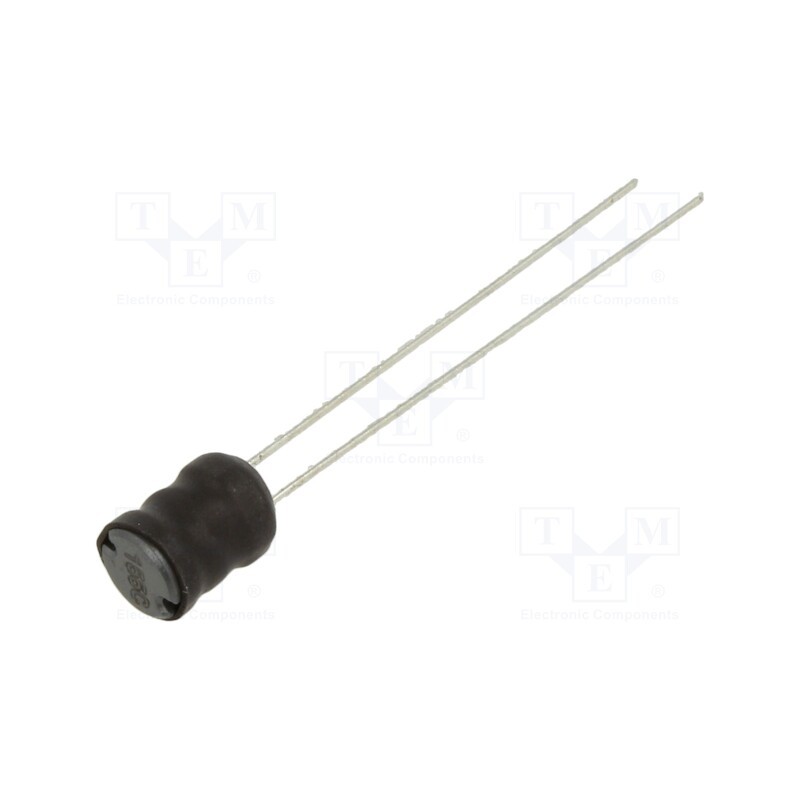 10 pcs : 22R155C - Inductor: wire, THT, 1.5mH, 130mA, 6.49Ω, ±10%, Ø6.5x8.5mm, vertical