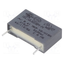 10 pcs : R413I215000M1M - Capacitor: polypropylene, 15nF, 18x5x11mm, THT, ±20%, 15mm, 1000VDC