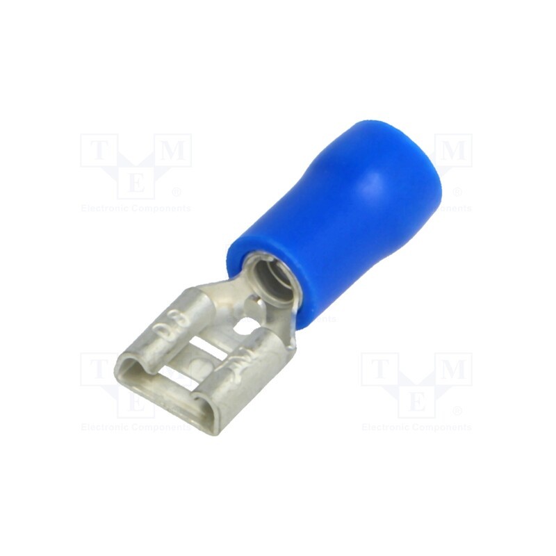 20 pcs : BM 00205 - Terminal: flat, 5.2mm, 0.8mm, female, 1.5÷2.5mm2, crimped, tinned