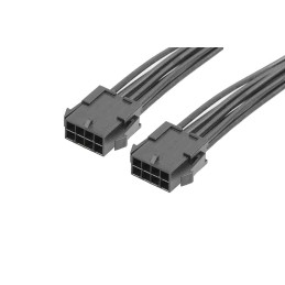 1 pcs - Molex 8 Way Male Micro-Fit 3.0 to 8 Way Male Micro-Fit 3.0 Wire to Board Cable, 600mm
