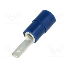 50 pcs : BM 00252 - Tip: flat, 2.8mm, 1.5÷2.5mm2, crimped, for cable, insulated, tinned