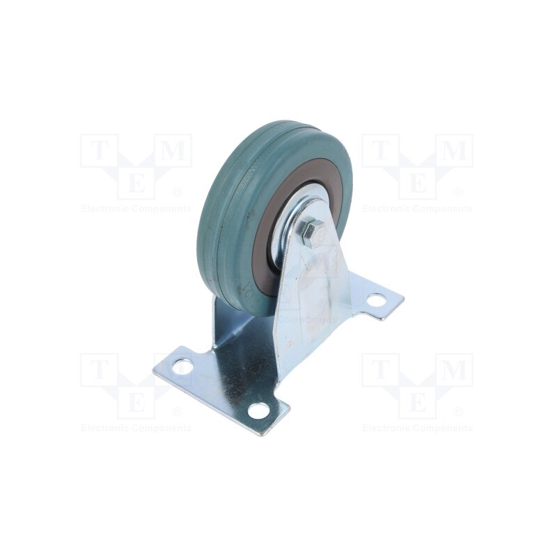 10 pcs : CTPA-PG 75S - Transport wheel, Ø: 75mm, W: 21mm, H: 100mm, rigid, 45kg, PG, -5÷40°C