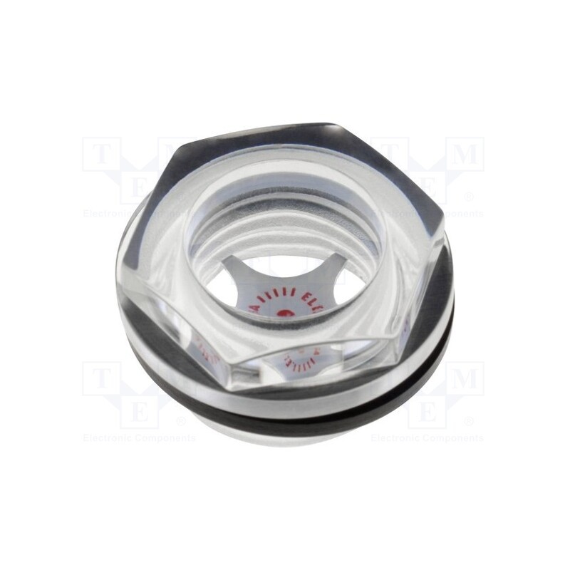 10 pcs : 13691 - Level indicator, Inspect.hole dia: 15mm, G 1/2', 4÷6Nm, max.110°C