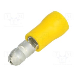 20 pcs : BM 00330 - Terminal: round, male, Ø: 5mm, 4÷6mm2, crimped, for cable, insulated