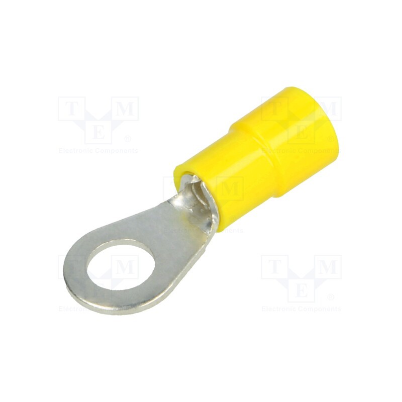 20 pcs : BM 00331 - Tip: ring, M6, Ø: 6.2mm, 4÷6mm2, crimped, for cable, insulated, 130°C