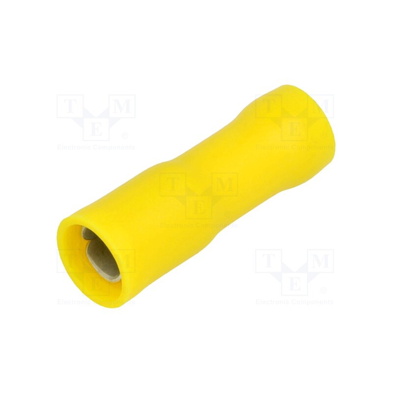 20 pcs : BM 00340 - Terminal: round, female, Ø: 5mm, 4÷6mm2, crimped, for cable, tinned