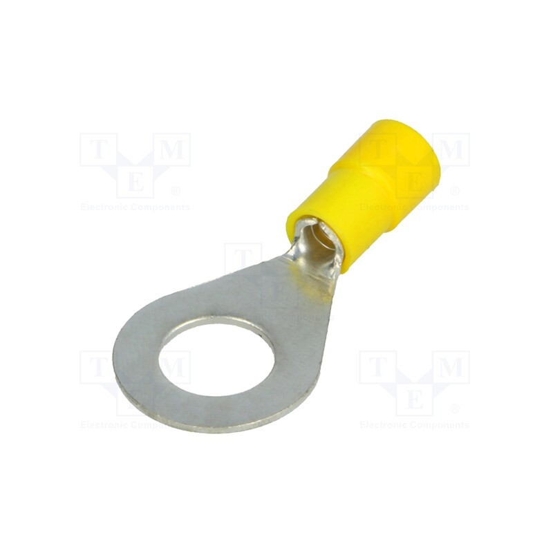 20 pcs : BM 00343 - Tip: ring, M10, Ø: 10.5mm, 4÷6mm2, crimped, for cable, insulated