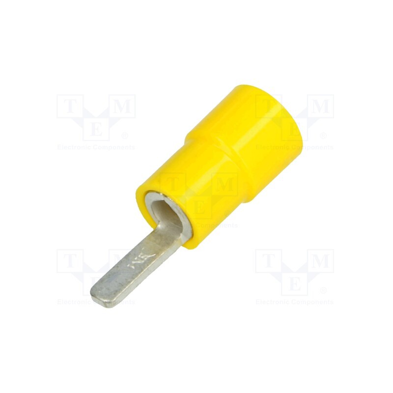 20 pcs : BM 00352 - Tip: flat, 2.8mm, 4÷6mm2, crimped, for cable, insulated, tinned