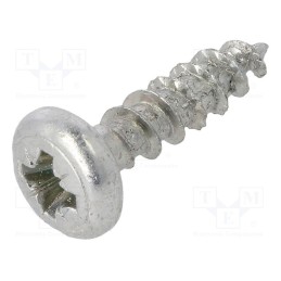 500 pcs : 1148338 - Screw, 4.5x16, Head: cheese head, Pozidriv, PZ2, steel, zinc, SPAX®
