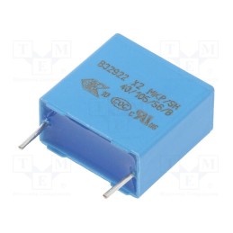 10 pcs : B32922C3474K000 - Capacitor: polypropylene, 470nF, 18x17.5x9mm, THT, ±10%, 15mm