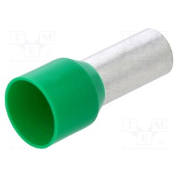 50 pcs : BM 00514 - Tip: bootlace ferrule, insulated, copper, 16mm2, 12mm, tinned, 6AWG