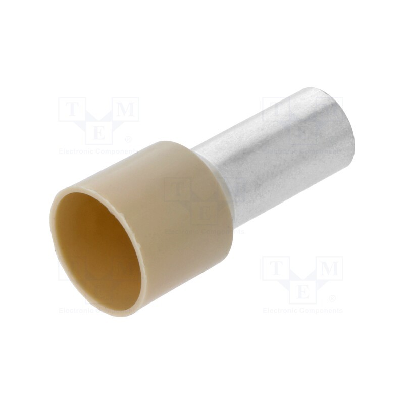 20 pcs : BM 00517 - Tip: bootlace ferrule, insulated, copper, 35mm2, 16mm, tinned, 2AWG