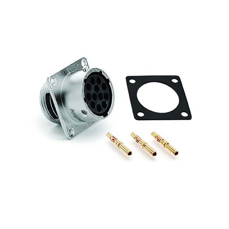 20 pcs - Amphenol Industrial Circular Connector, 26 Contacts, Cable Mount, Socket, IP67, Ecomate RM Series