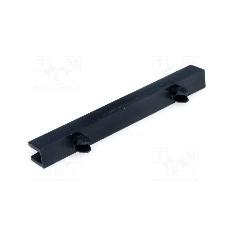 50 pcs : BCG-250 - Guide, polyamide, L: 63.5mm, Mounting: push-in, Holes pitch: 38.1mm
