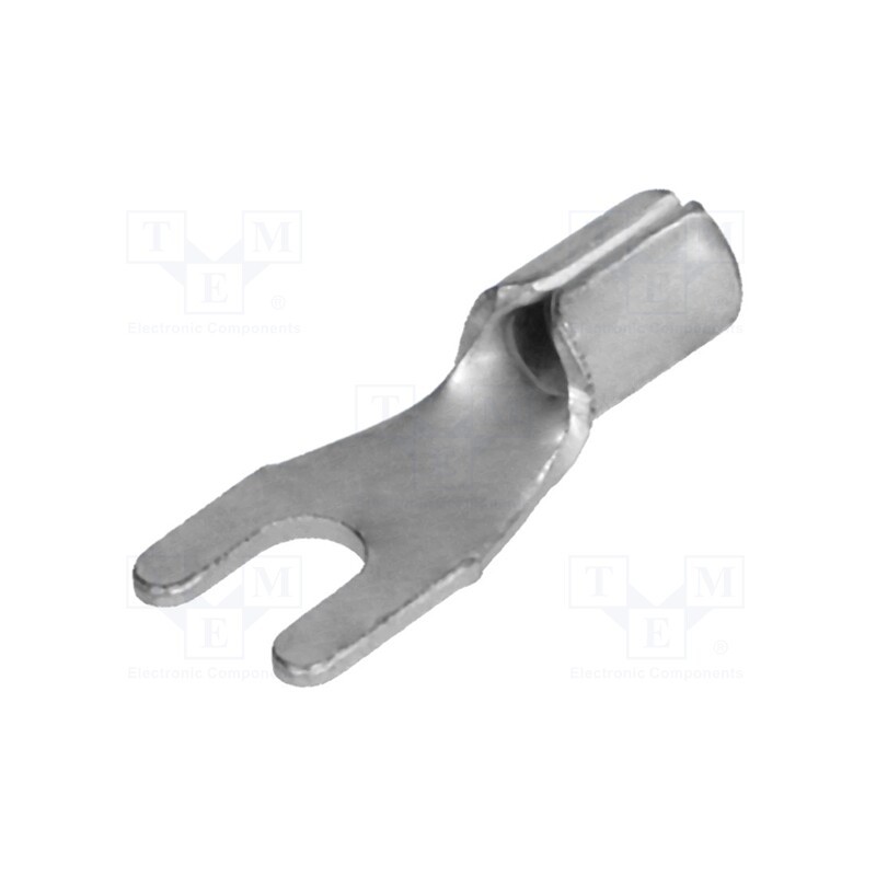 50 pcs : BM 01102 - Tip: fork, M2,5, 0.25÷1.5mm2, crimped, for cable, non-insulated