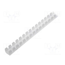 50 pcs : MGS-2-01 - Hole and edge shield, polyamide, 320.5mm, natural