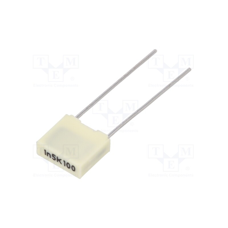 50 pcs : R82EC1150Z350K - Capacitor: polyester, 1.5nF, 63VAC, 100VDC, 5mm, ±10%, -55÷105°C