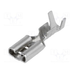 50 pcs : BM 01146 - Terminal: flat, 4.8mm, 0.5mm, female, 0.5÷1.25mm2, crimped, tinned