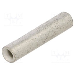 50 pcs : BM 01160 - Tip: butt splice, non-insulated, copper, 0.25÷1.5mm2, tinned