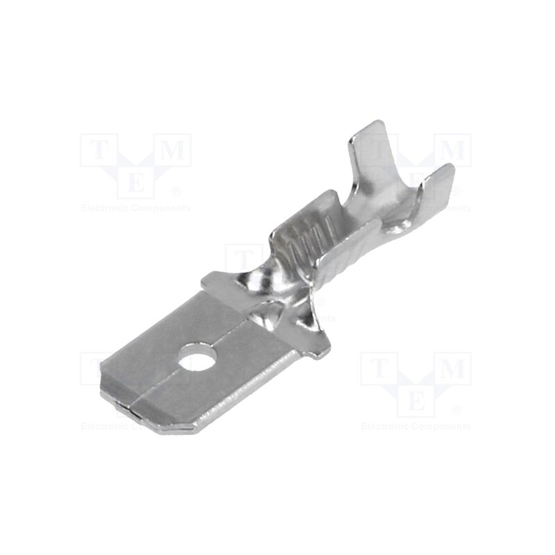 50 pcs : BM 01181 - Terminal: flat, 6.3mm, 0.8mm, male, 0.5÷1mm2, crimped, for cable