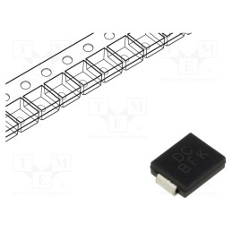 10 pcs : SMCJ30CA - Diode: TVS, 1.5kW, 33.3V, 31A, bidirectional, SMC,