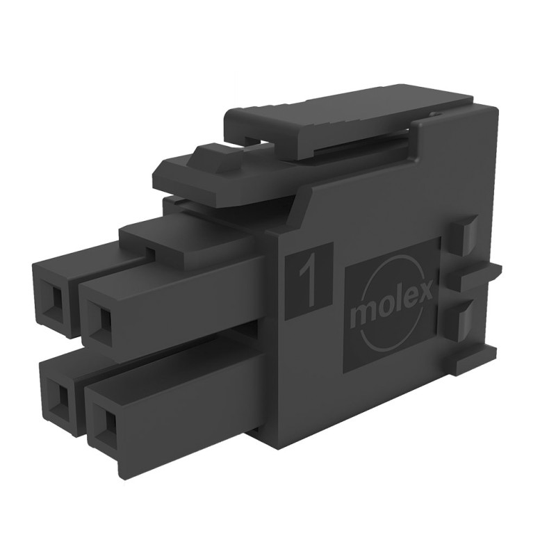 20 pcs - Molex Female Crimp Connector Housing, 3.5mm Pitch, 8 Way, 2 Row