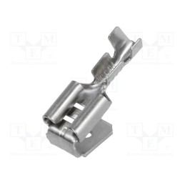 50 pcs : BM 01199 - Terminal: flat, 6.3mm, 0.8mm, female/male, 0.5÷1mm2, crimped, brass