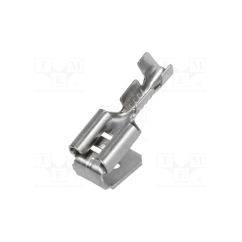 50 pcs : BM 01199 - Terminal: flat, 6.3mm, 0.8mm, female/male, 0.5÷1mm2, crimped, brass