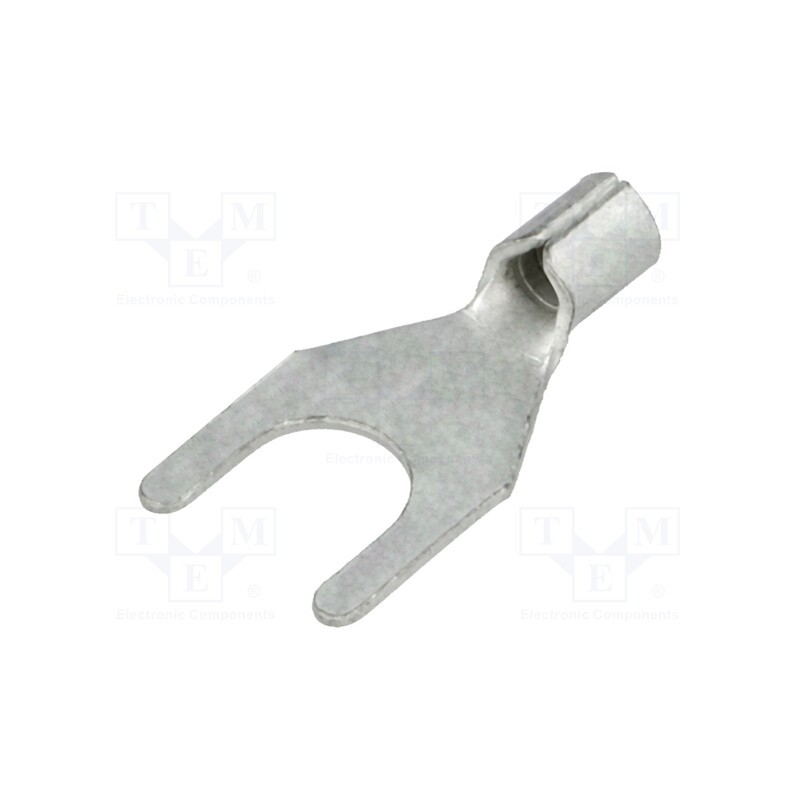 50 pcs : BM 01232 - Tip: fork, M6, 1.5÷2.5mm2, crimped, for cable, non-insulated, 6.2mm