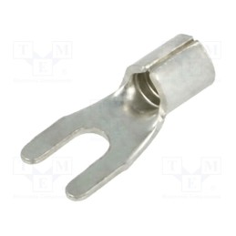 50 pcs : BM 01314 - Tip: fork, M3,5, 4÷6mm2, crimped, for cable, non-insulated, tinned