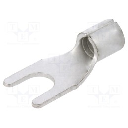 50 pcs : BM 01326 - Tip: fork, M5, 4÷6mm2, crimped, for cable, non-insulated, tinned