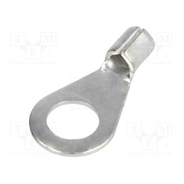 20 pcs : BM 01337 - Tip: ring, M8, 4÷6mm2, crimped, for cable, non-insulated, tinned