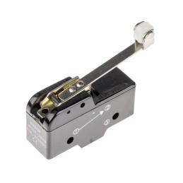 1 pcs - RS PRO Roller Lever Micro Switch, Screw Terminal, 15 A @ 250 V ac, SP-CO