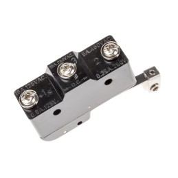 1 pcs - RS PRO Roller Lever Micro Switch, Screw Terminal, 15 A @ 250 V ac, SP-CO