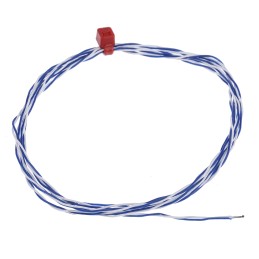 5 pcs - RS PRO Type T Thermocouple 1m Length, 1/0.2mm Diameter - +200°C