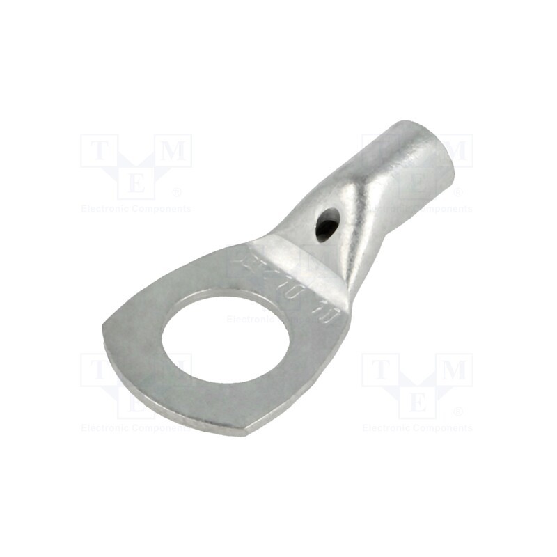 20 pcs : BM 01443 - Tip: ring tube, M10, 10mm2, crimped, for cable, non-insulated