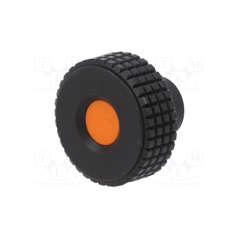 10 pcs : MBT.30 B-M6-C2 - Knob, Ø: 31mm, Int.thread: M6, 12mm, H: 24mm, technopolymer PP, MBT-B