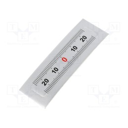 10 pcs : GN 711-KUS-50-W-M - Ruler, figures horizontally arranged,self-adhesive, W: 11mm
