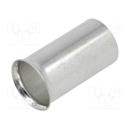 10 pcs : BM 01519 - Tip: bootlace ferrule, non-insulated, copper, 70mm2, 25mm, tinned