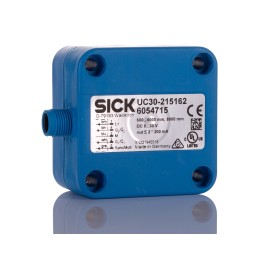 1 pcs - Sick UC30 Series Ultrasonic Block-Style Proximity Sensor, 600 - 6000 mm Detection, PNP Output, 9 - 30 V,