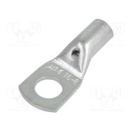 20 pcs : BM 01537 - Tip: ring tube, M8, 16mm2, crimped, for cable, non-insulated, 8.5mm