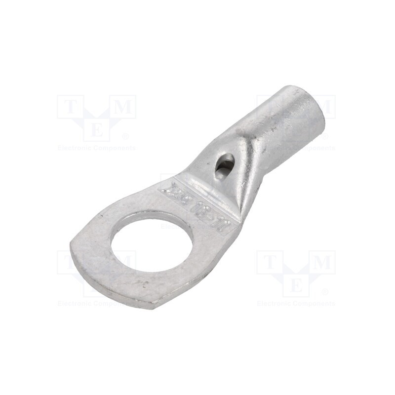 20 pcs : BM 01543 - Tip: ring tube, M10, 16mm2, crimped, for cable, non-insulated