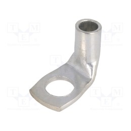 10 pcs : BM 016439 - Tip: ring tube, M10, 25mm2, crimped, for cable, angled 90°, tinned