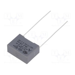 10 pcs : R46KI333040P0M - Capacitor: polypropylene, 330nF, 18x7.5x13.5mm, THT, ±20%, 15mm