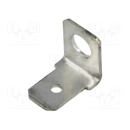 50 pcs : BM 02009 - Terminal: flat, 6.3mm, 0.8mm, male, M4, non-insulated, screw, brass
