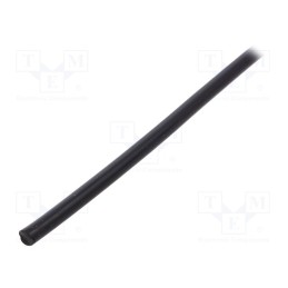 20 m : OR-4.5-70-5M-NBR - O-ring rope, NBR rubber, black, Shore hardness: 70, L: 5m, Ø: 4.5mm