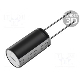 10 pcs : EEUFC1C102B - Capacitor: electrolytic, low ESR, THT, 1000uF, 16VDC, Ø10x25mm